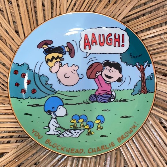 Danbury Mint Accents Snoopy Danbury Peanuts Magical Moments Plate